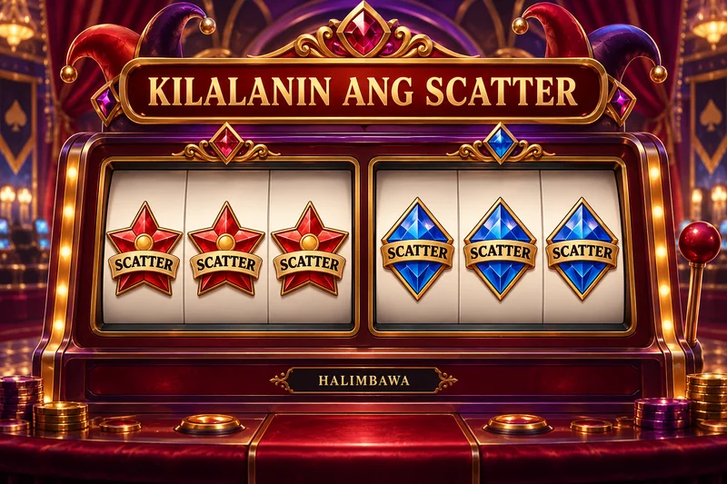 Original slot concept: Joker's Jewels Wild. Instant Scatter award and distinct Special-Scatter reel-position rule; not assumed free-spin entry. Not actual provider screenshot.